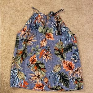 PaperMoon Flowy Blouse Tank-top